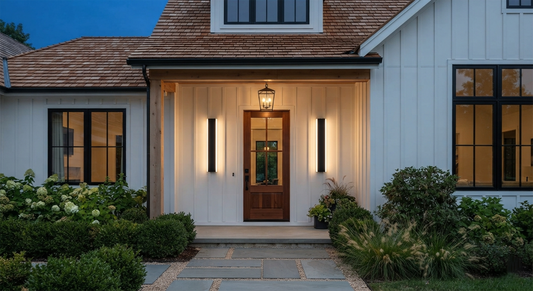 Modern Farmhouse Exterior Lighting: A Design Guide